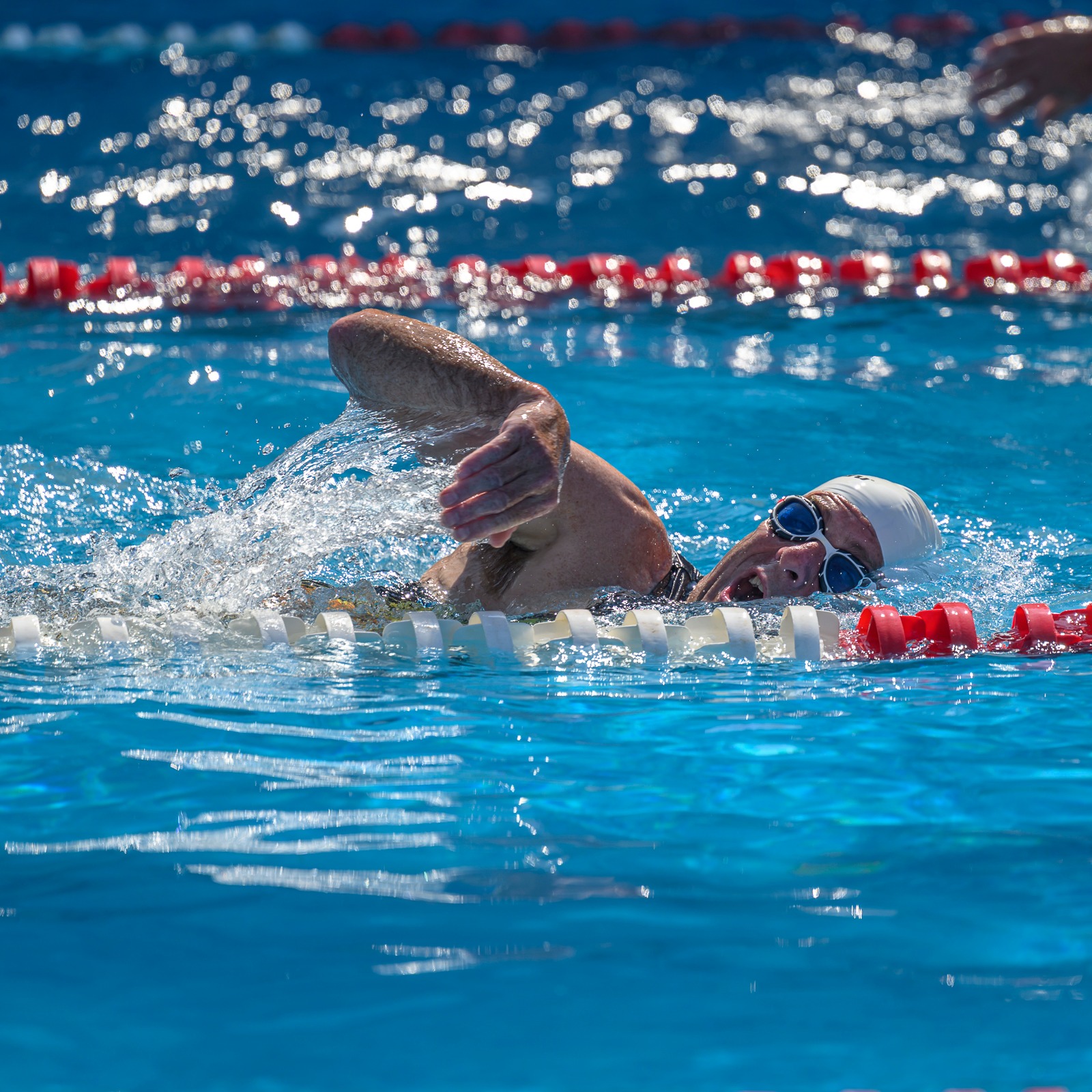 Competitors taking part in the Inverclyde Triathlon